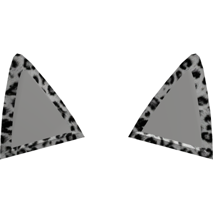 ♡ cute kitty ears recolor in snow leopard Roblox item