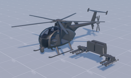 MH-6 Little Bird preview 1