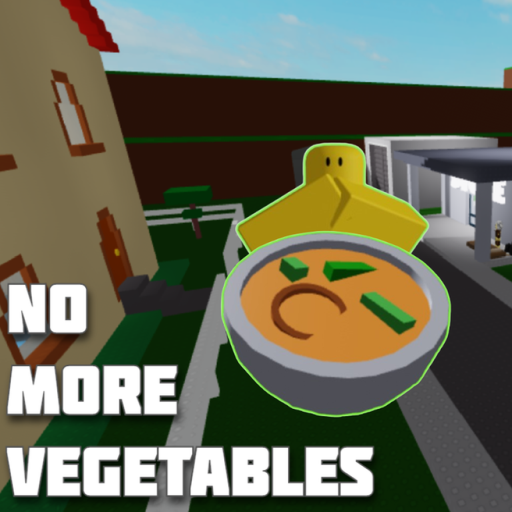 NO MORE VEGETABLES official Roblox game thumbnail