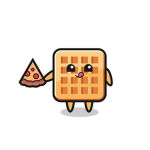 Waffle and Pizza