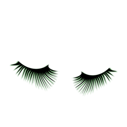 Lush Cosmetics| False Lashes| Green Scream Roblox decal