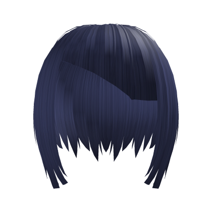 Anime ghoul emo choppy vkei short blue hair