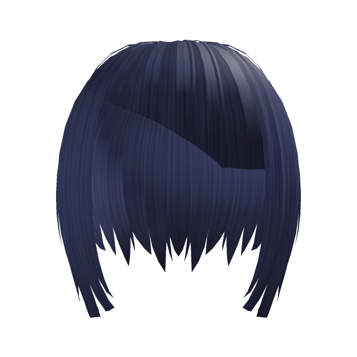 Anime ghoul emo choppy vkei short blue hair