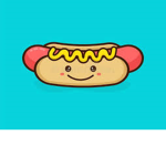 Hotdog eating