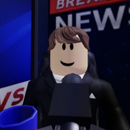 new bloxburg news reporter forsaken render Roblox decal