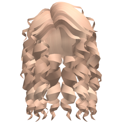 Flowy Curly Hair (Honey Blonde) Roblox item