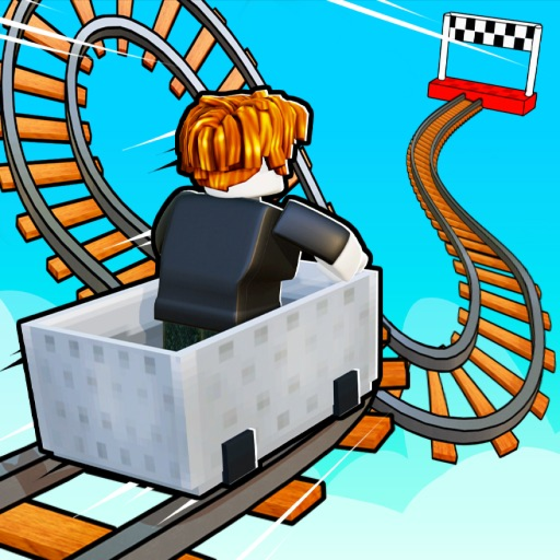 Minecart Obby  official Roblox game thumbnail