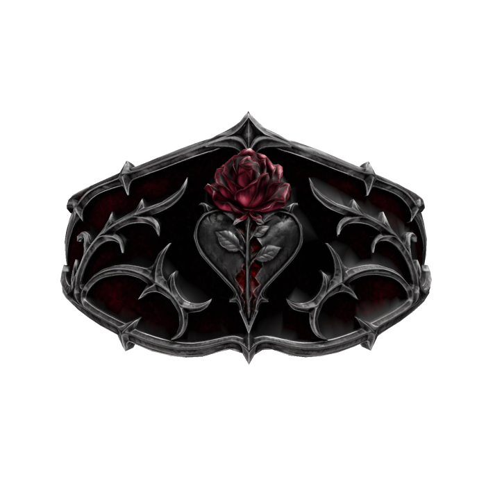 Gothic Rose Eye Veil