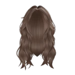 Light Brown Fluffy Layered Hair