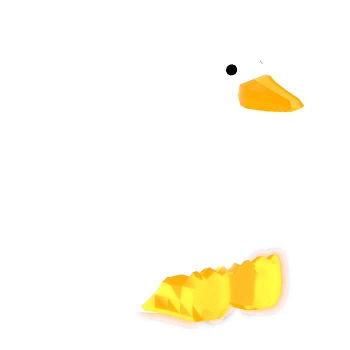 Sparkling Neon Duck - Emissive