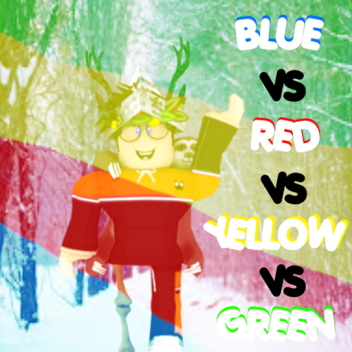  🍀Red vs Blue vs Green vs Yellow! 🍀 