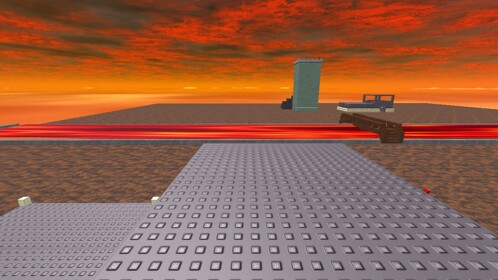 Lava River Battle (WITH ZOMBIES)