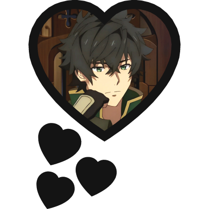 Naofumi Iwatani Thinking Hearts Shield Hero