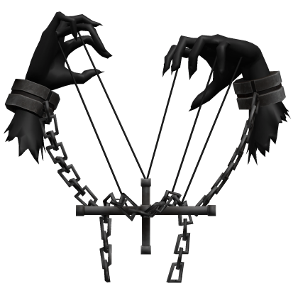 Creepy Chained Ventriloquist Puppeteer (Black) Roblox item