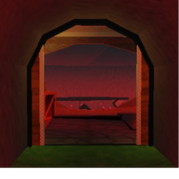 beneath the ruins