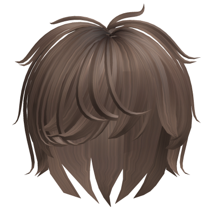 messy cute emo boy hair Roblox item