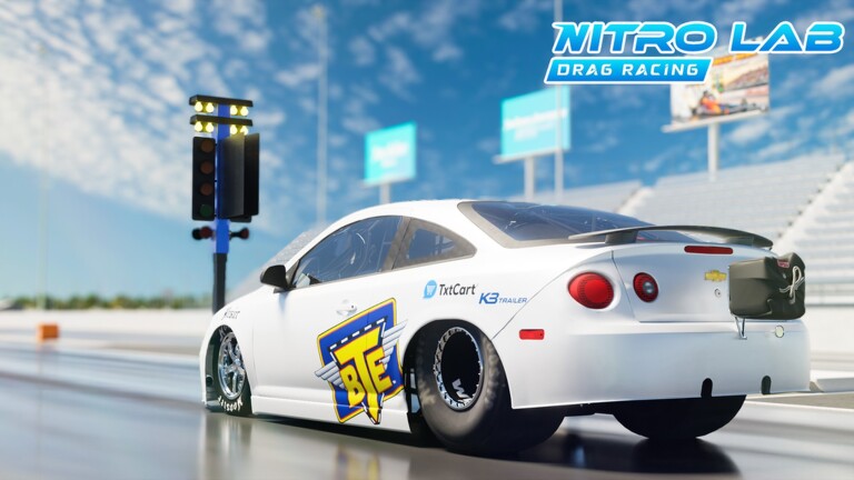 NitroLab Drag Racing — official Roblox game image