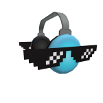 Cyan Cool Swag Headphones