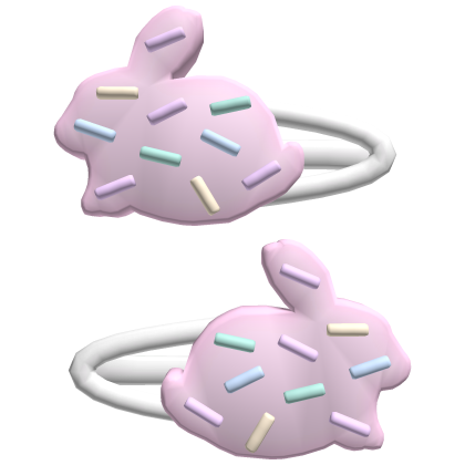 ♡ ◦ pink yummy bunnies with sprinkles
