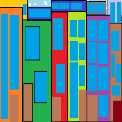 Building sky