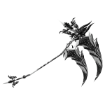 Monochrome Retro Scythe