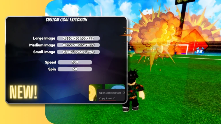 Custom Goal Explosion 💥