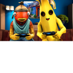 Fishy and banana Army
