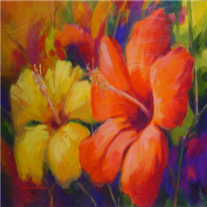 Summer Flowers Painting Roblox decal