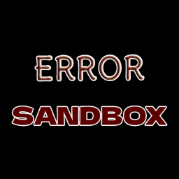 Error SandBox icon