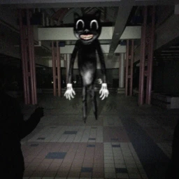 CARTOON CAT CREEPY HORROR icon