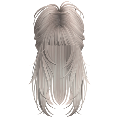 Spikey Emo Half Up (Silver) thumbnail