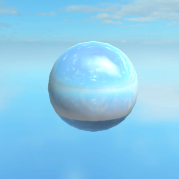 On top of a glass ball