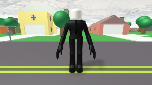 Slenderman in Town of Robloxia! FIXED (READ DESC)