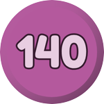 Complete 140 levels