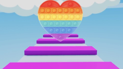 Escape Pop it Fidget Toy Obby!