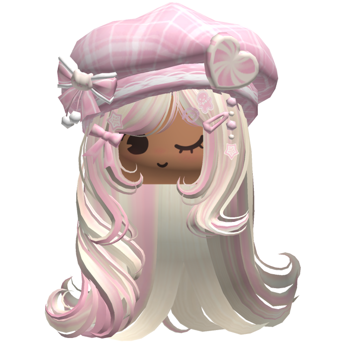 ♡ Christmas Fluffy Beret Combo (Pink Beige)