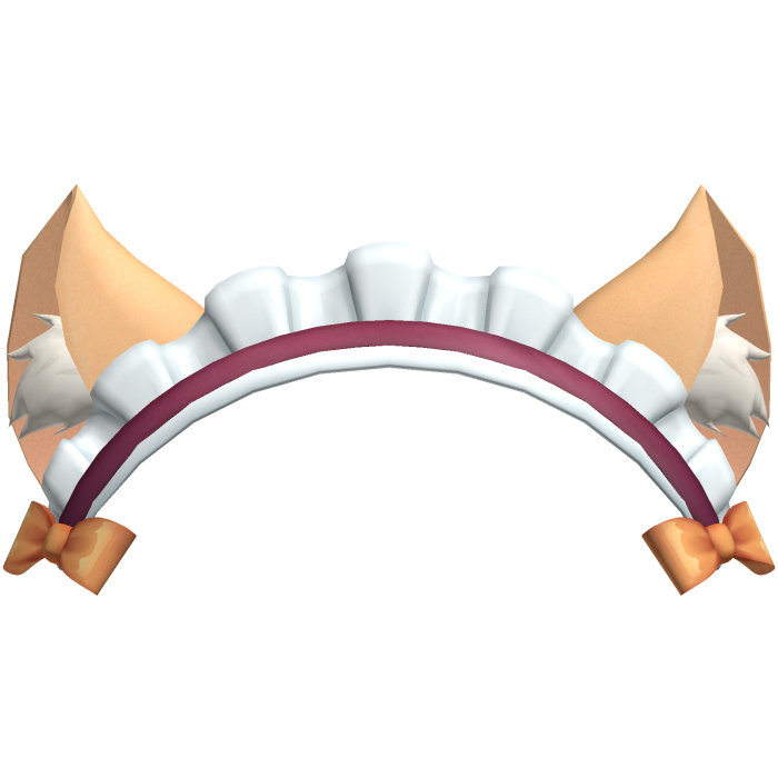 neko maple kitty ears headdress cosplay
