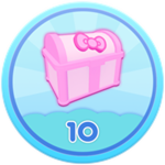 Open 10 treasure chests!