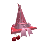 Cherry Boba Traffic Cone