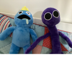 Rainbow friends plushie group