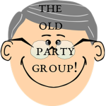 The Old Grandpa And Grandma Party Group