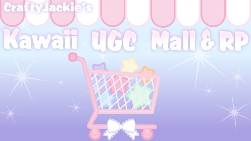 🛒 Centre commercial UGC kawaii de CraftyJackie et jeu de rôle 🛒 