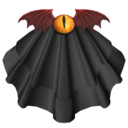Mortal Jabot Collar w Dragon Wings Red - MM2