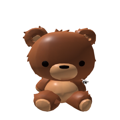 Brown Teddy Backpack Roblox item