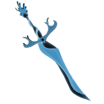Frozen sword of darkness