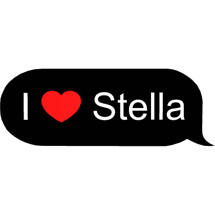 I Love Stella HEARTS2HEARTS H2H kpop text Roblox item