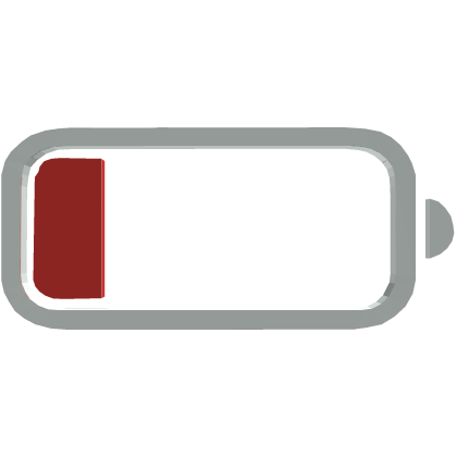 White low battery sign [BEST]