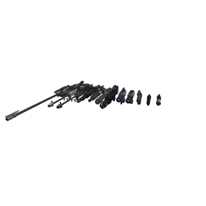 SWTOR Blaster Meshes