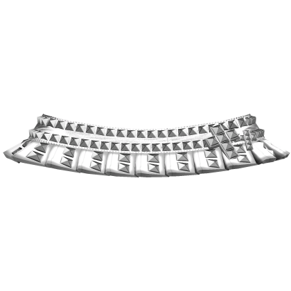White Gothic Emo Studded Mini Skirt  Roblox item