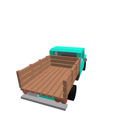 restored flatbed truck